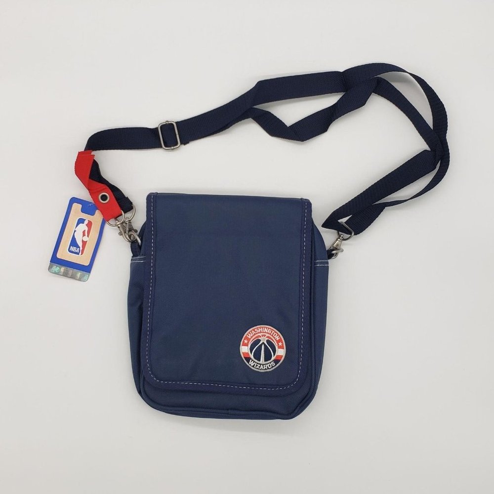 Washington Wizards NBA‎ Small Crossbody Bag Navy Blue Adjustable Strap